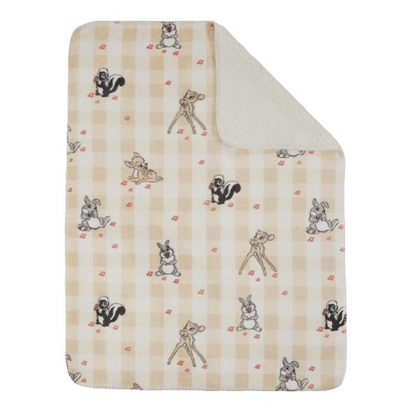DISNEY(R) 				Fleece plaid