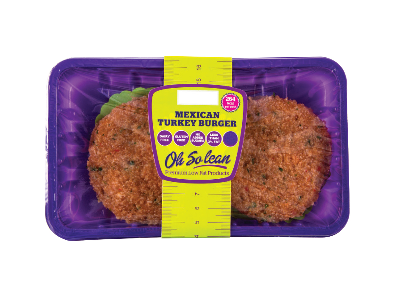 OH SO LEAN Low Fat Mexican Turkey Burgers