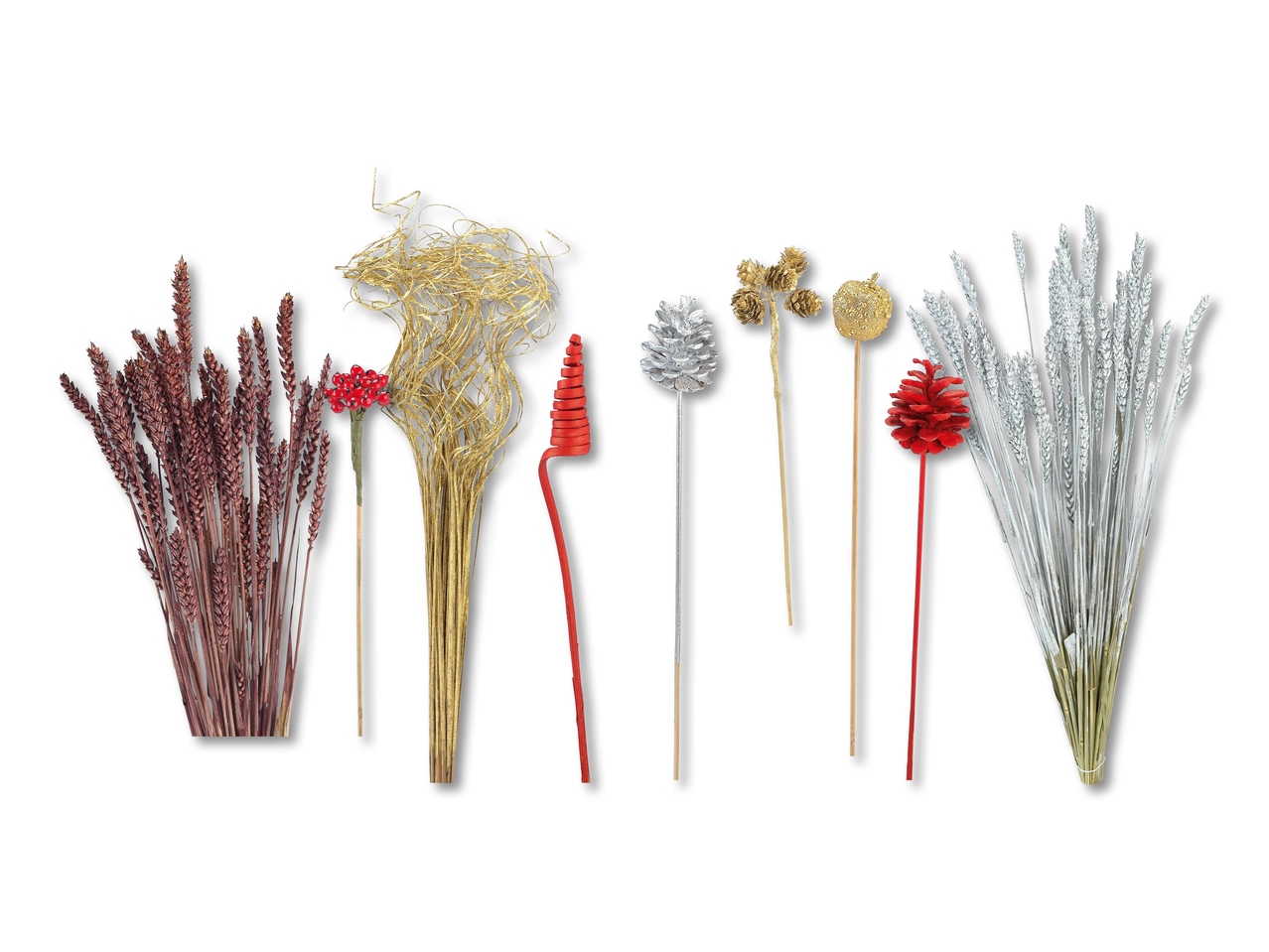 Fleurs séchées de Noël