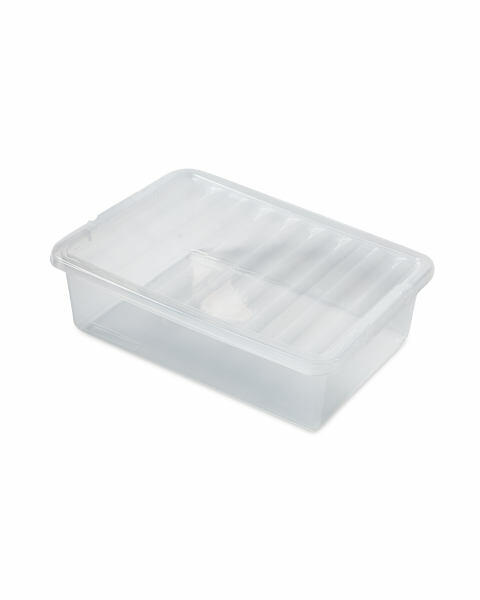 Clear 32L Underbed Storage Box