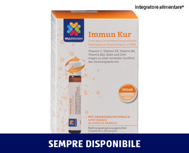 MULTINORM 
 SHOT PER LE DIFESE IMMUNITARIE