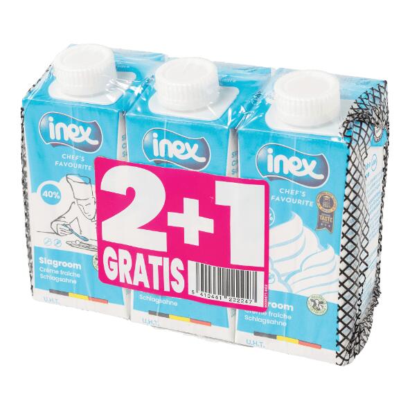 INEX(R) 				Sahne, 3 St.