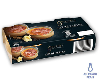 GOURMET Crème brûlée
