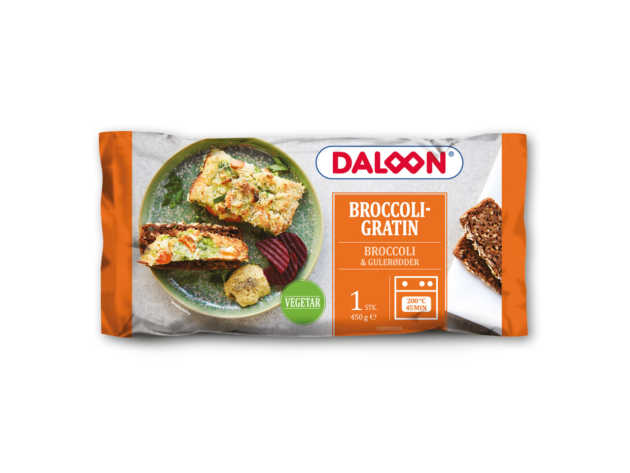 DALOON Broccoli eller gulerodsgratin