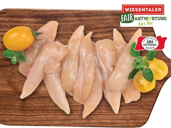 Frische Maishendl Innenfilets