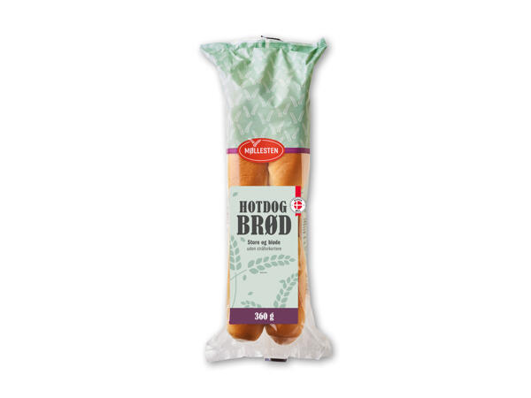 Store hotdogbrød