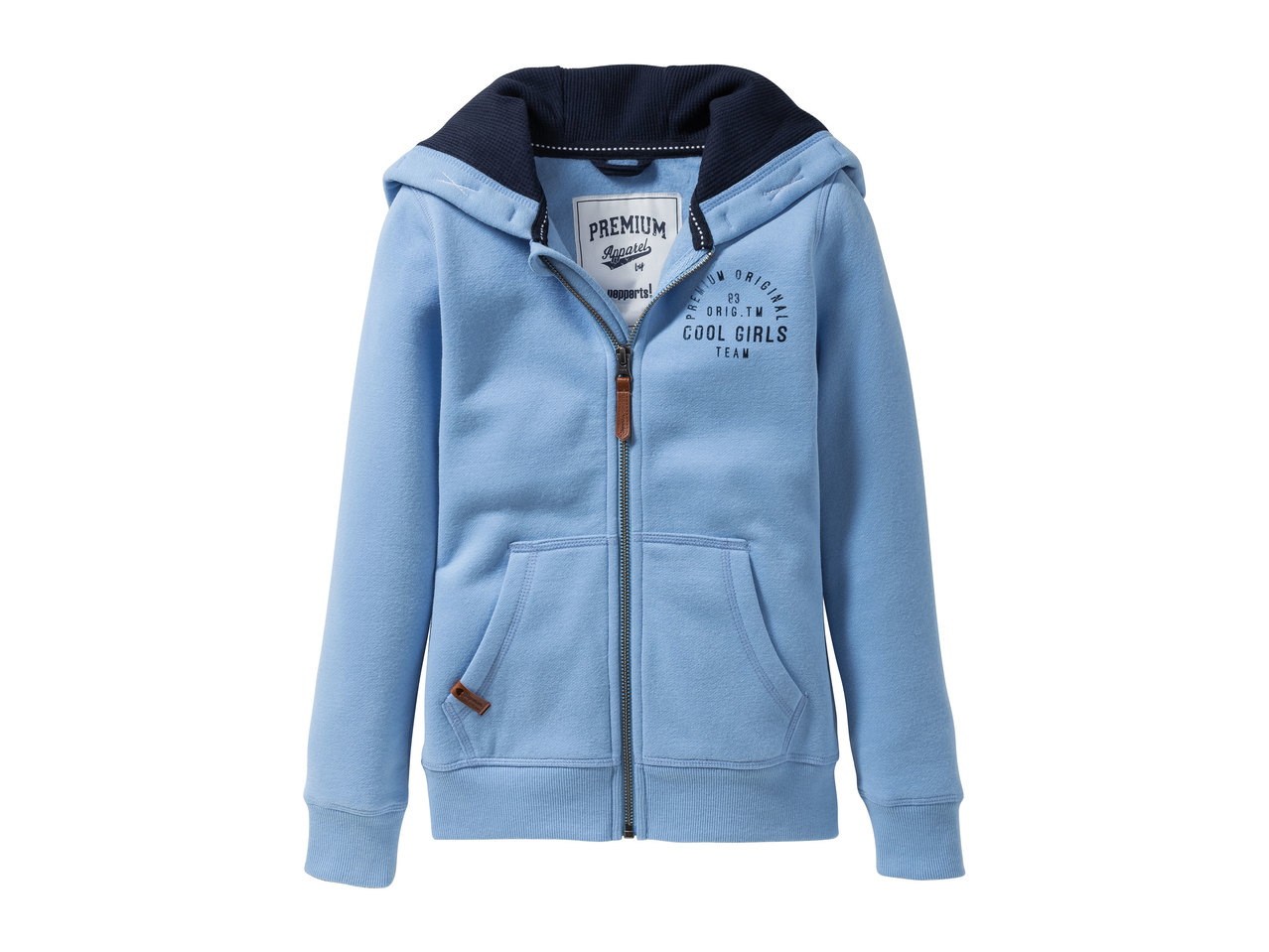Pepperts Girls' Tracksuit Top or Zip Through Hoodie1