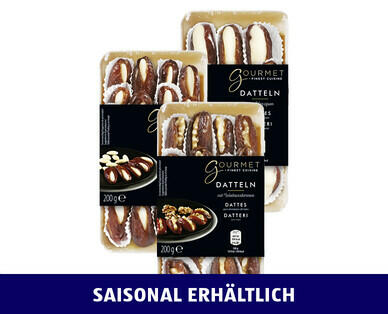 GOURMET 
 GEFÜLLTE DATTELN