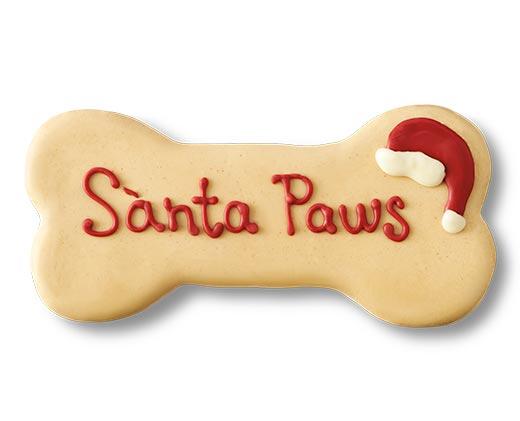 Heart to Tail Large Frosted Dog Bone