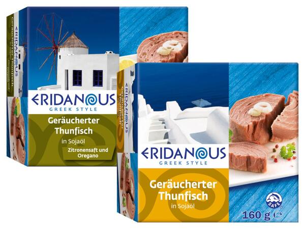 Geräucherter Thunfisch