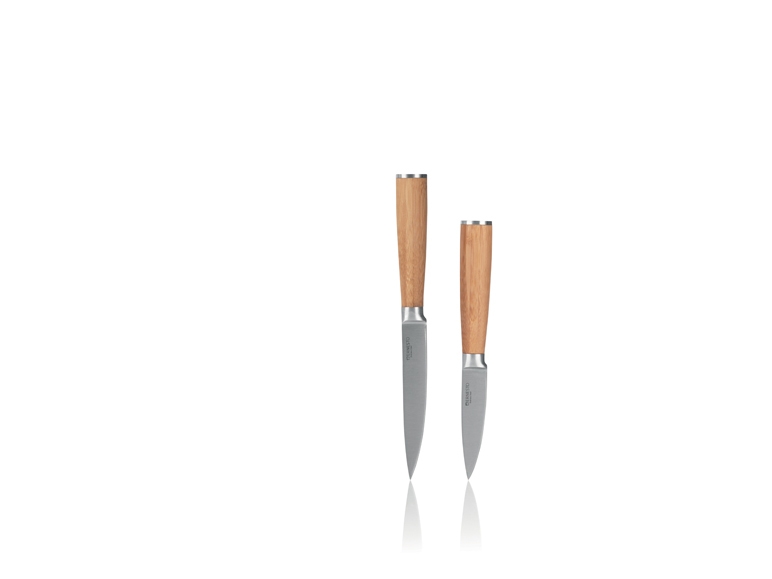 Kitchen Knives with Bamboo Handles