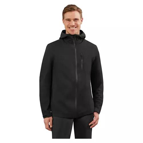 Men's Rain Jacket - Black, XXL