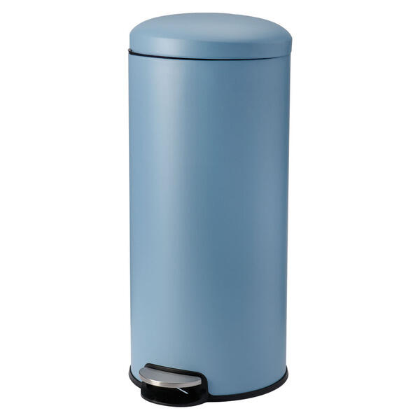 EASY HOME Blue Painted Trash Can