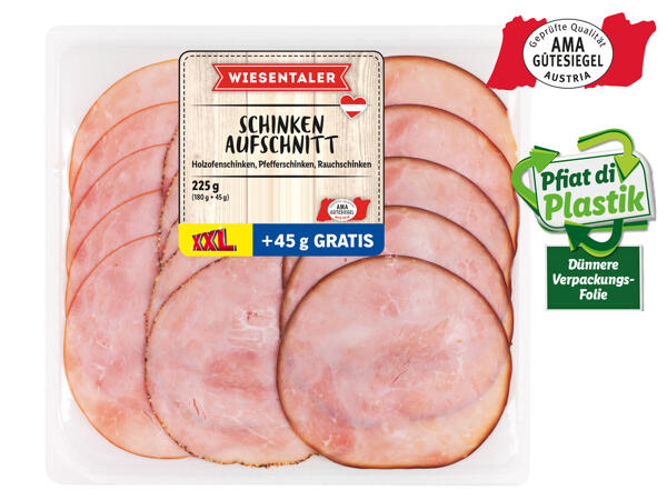 Schinkenaufschnitt 180 g + 45 g gratis