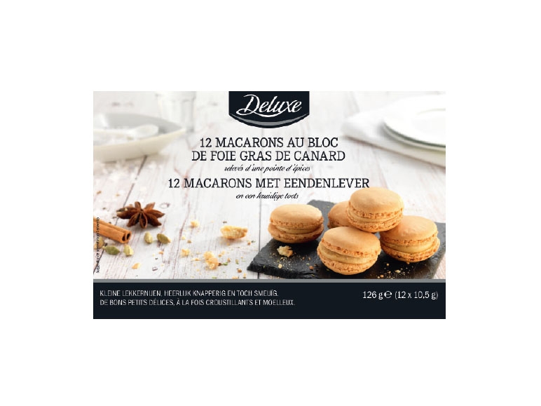 Macarons au foie gras