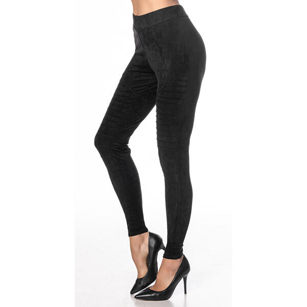 Leggings in Wildleder-Optik