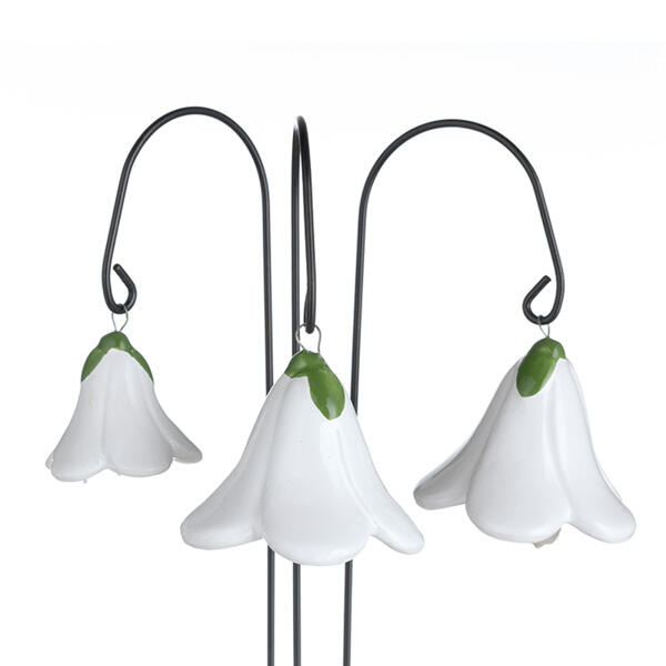 Keramik-Blumenstecker 3er-Set