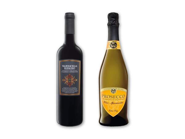 ALLINI Prosecco eller Valpolicella Classico Ripasso