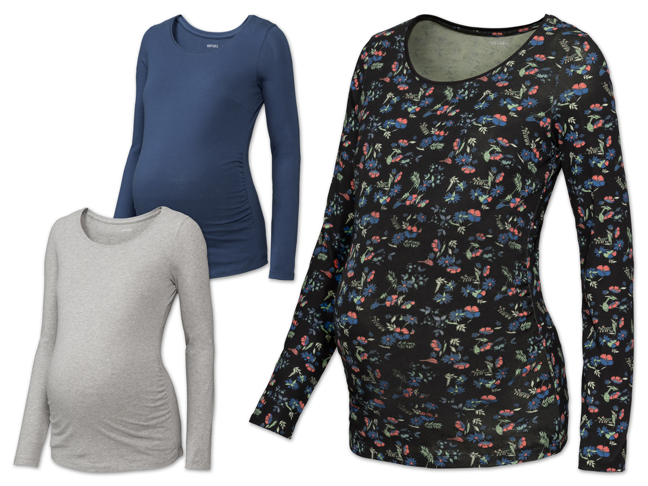 ESMARA(R) PURE COLLECTION Damen Umstands-Langarmshirt1