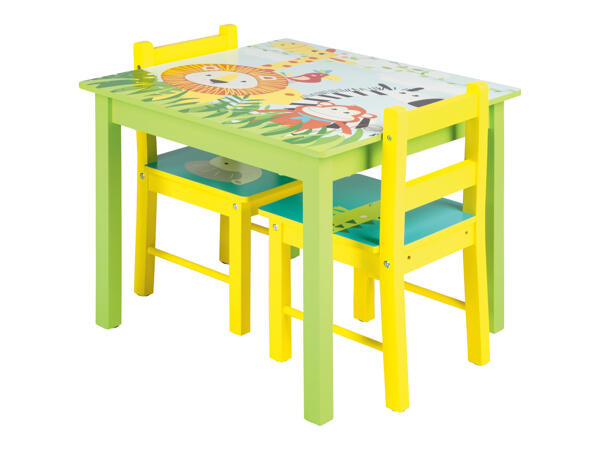 Kids' Table and Two Chairs