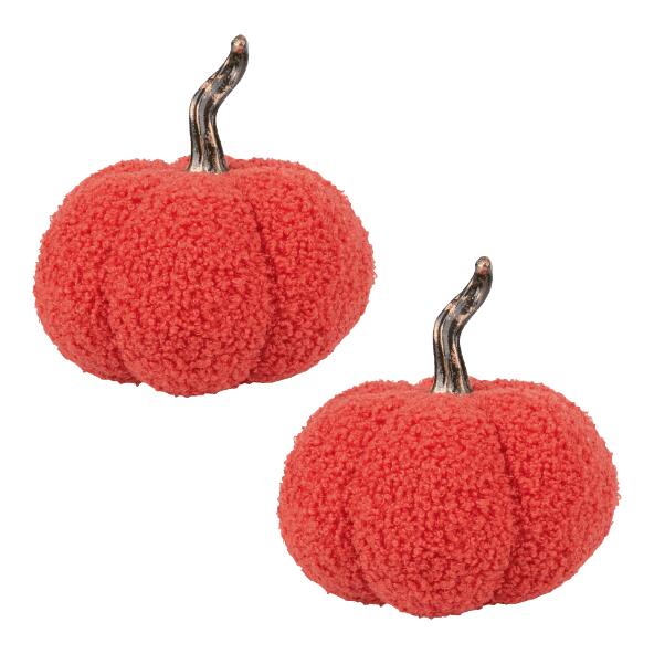 HOME CREATION(R) 				Coussin citrouille, 1 ou 2 pcs