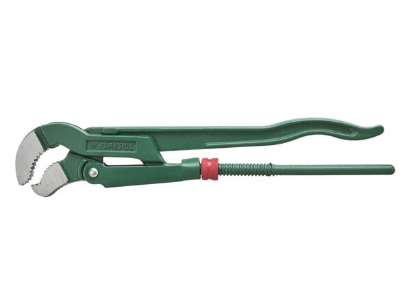 Pipe wrench & water pump pliers set, 3 pieces or pipe wrench
