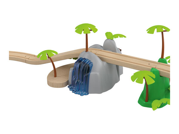 Playtive Wooden Train Set