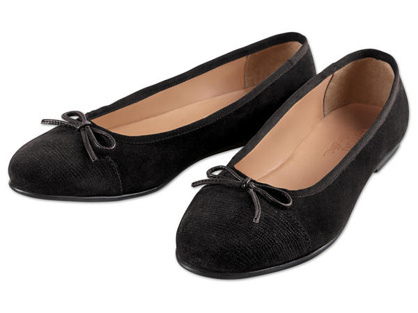 ESMARA(R) Damen Leder-Ballerinas1