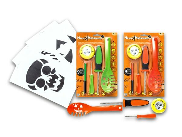 Premier Pumpkin Carving Kit with LED Light