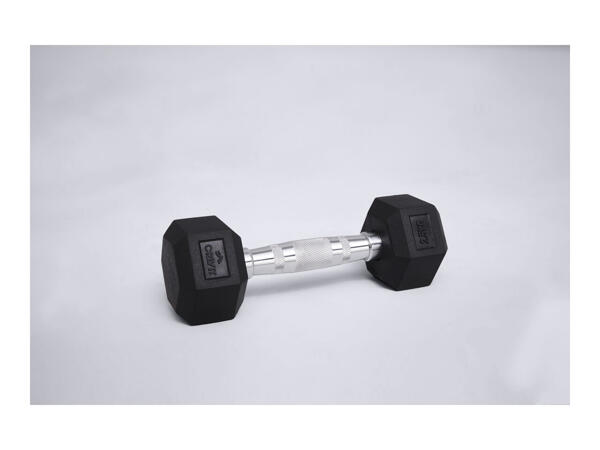 Crivit 2.5kg Hex Dumbbell