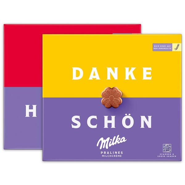 Sag es mit Pralinés