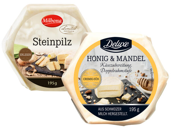 Gourmet Weichkäse mit Füllung