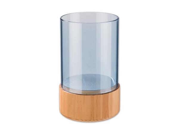 Glas-Windlicht