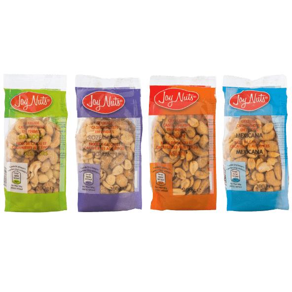 Gekruide cashewnoten