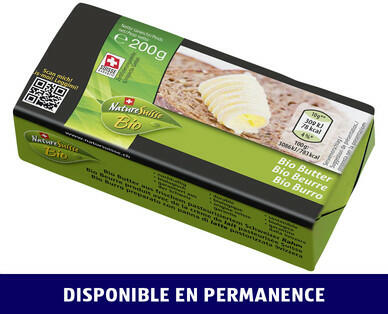 NATURE SUISSE BIO 
 BEURRE BIO