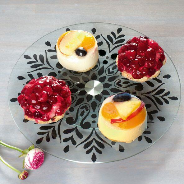 HOME CREATION 	 				Serveringsfad i glas
