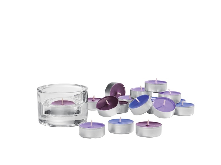 Tealight Holder, 1 piece or Citronella Scented Candles 6/18 pieces