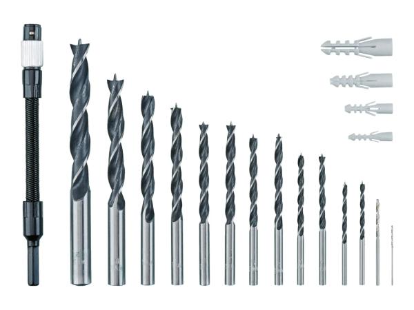 Parkside Mixed Bit Set - 204 Pieces