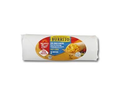 Breakfast Best Sausage and Egg or Ham and Egg Breakfast Burrito