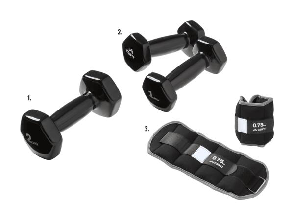 Kurzhantel/Kurzhantel-Set, 2-tlg./Gewichtsmanschette