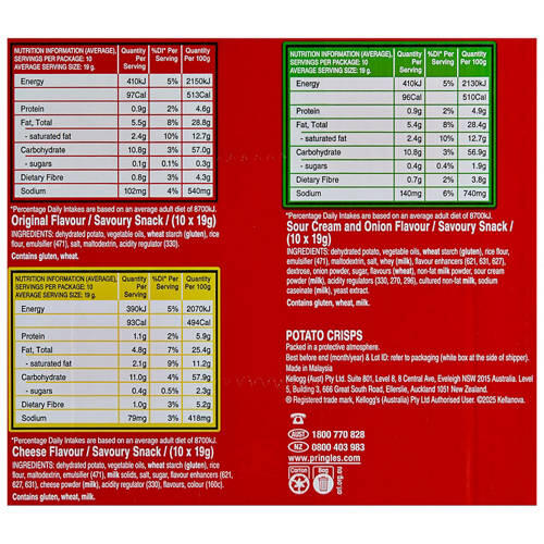Minis Variety Box 30 Pack 570g