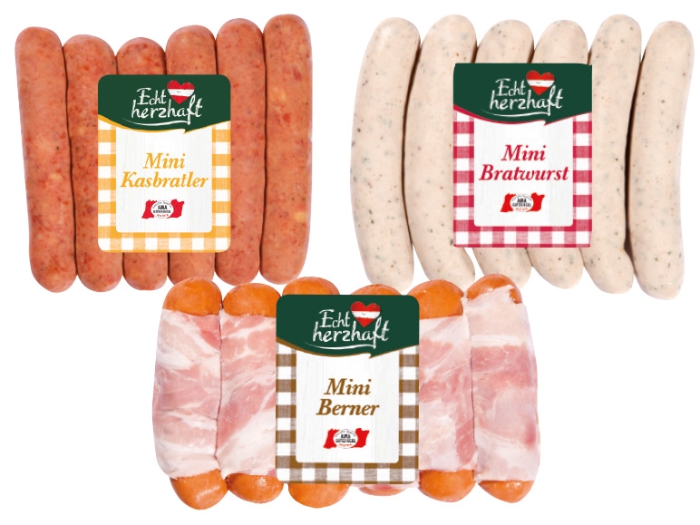 ECHT HERZHAFT Mini Grillsortiment