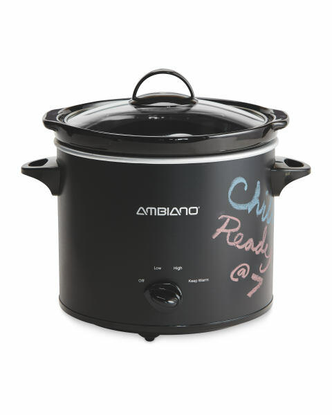 Ambiano Chalkboard Slow Cooker