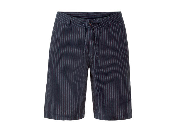 Men's Linen Bermudas