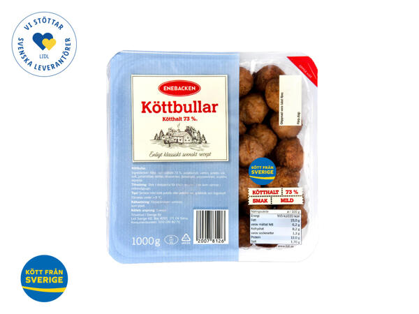 Färska köttbullar
