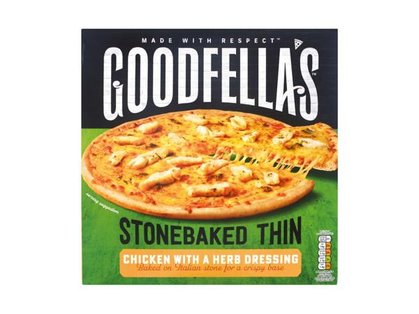 Goodfella's Stonebaked Thin Crust Pizza Chicken & Herb