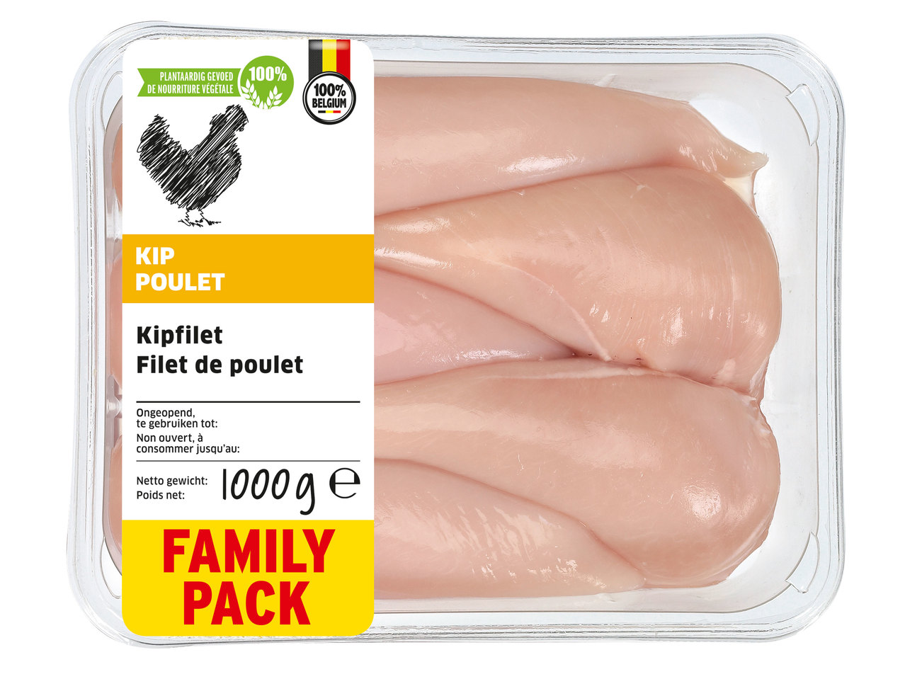 Filets de poitrine de poulet
