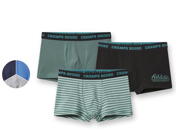 Boys' Boxers, 3 pieces