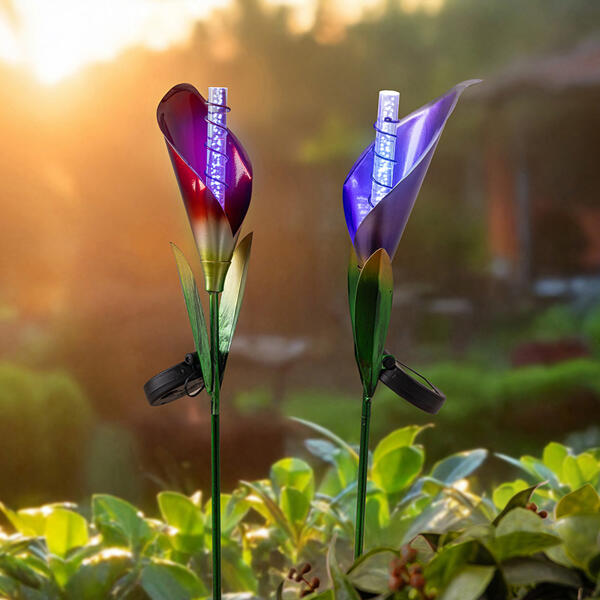 LED-Solar-Gartenstecker "Calla"