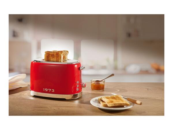 Silvercrest Red 2-Slice Toaster